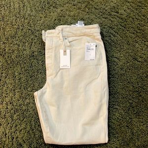 Good American “Good Classic” skinnyish fit ecru NWT Sz 14 jeans
